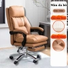 Ghế xoay massage 7 điểm bọc da bò cao cấp, đệm ngồi 2 lớp êm ái, bảo hành 2 năm 10