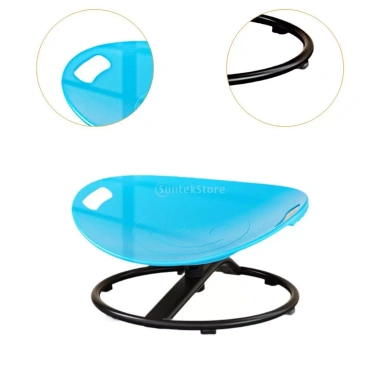 Ghế Xoay Trẻ Em Vui Nhộn - Chống Trượt, Cải Thiện Tập Trung, Phòng Khách Bé Gái 583k 3