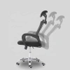 Ghế xoay văn phòng BO-02 tựa đầu, gật gù, đệm lưới thoáng mát - 599.000₫ 9