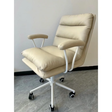 Ghế xoay văn phòng cao cấp da PU dày dặn, tựa lưng decor mẫu mới, giá 1.89 triệu