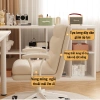 Ghế xoay văn phòng cao cấp da PU dày dặn, tựa lưng decor mẫu mới, giá 1.89 triệu 4