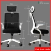 Ghế Xoay Văn Phòng Công Thái Học 401 - Giảm Mỏi Lưng, Giá Ưu Đãi 780.000₫ 3