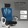 Ghế xoay văn phòng công thái học - Gaming ngả lưng, gác chân, tựa đầu êm ái, bảo vệ cột sống, ghế giám đốc 1.299.000₫ 6