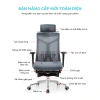 Ghế xoay văn phòng công thái học GVP06 lưng lưới, tựa đầu, ngả lưng 170°, bảo vệ cột sống, giá 2.489.000đ 2