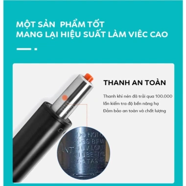 Ghế xoay văn phòng công thái học GVP06 lưng lưới, tựa đầu, ngả lưng 170°, bảo vệ cột sống, giá 2.489.000đ