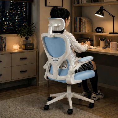 Ghế xoay văn phòng Công thái Học Mia02 tay gập, điều chỉnh 90°, xoay 360°, thư giãn học tập – Giá ưu đãi 534.000đ 15 Ghế xoay văn phòng Công thái Học Mia02 tay gập, điều chỉnh 90°, xoay 360°, thư giãn học tập – Giá ưu đãi 534.000đ 15