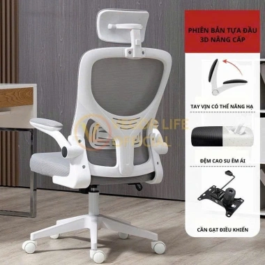 Ghế Xoay Văn Phòng Công Thái Học VEGOR LIFE CTH TS04 Bảo Vệ Cột Sống Giá 723.000đ 5