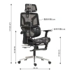 Ghế Xoay Văn Phòng CTH 97 Công Thái Học Lưới Thoáng Khí – Hỗ Trợ Cột Sống 3.599.000₫ 7