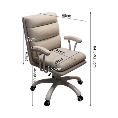 Ghế xoay văn phòng Da PU nhập khẩu, tựa lưng cao cấp, thiết kế hiện đại - 1.89 triệu 3 Ghế xoay văn phòng Da PU nhập khẩu, tựa lưng cao cấp, thiết kế hiện đại - 1.89 triệu 3