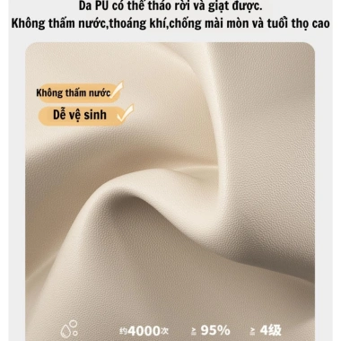 Ghế xoay văn phòng Da PU nhập khẩu, tựa lưng cao cấp, thiết kế hiện đại - 1.89 triệu