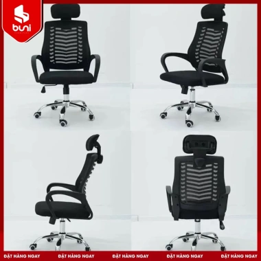 Ghế Xoay Văn Phòng Lưng Cao Cấp, Thay Đổi Chiều Cao Dễ Dàng, Chân Thép Chống Gỉ, Lưới Thông Thoáng Giá 599.000₫ 3 Ghế Xoay Văn Phòng Lưng Cao Cấp, Thay Đổi Chiều Cao Dễ Dàng, Chân Thép Chống Gỉ, Lưới Thông Thoáng Giá 599.000₫ 3