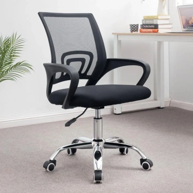Ghế xoay văn phòng lưng quạt AD010 - Giá chỉ 349.000, thoải mái, hỗ trợ lưng, giảm giá