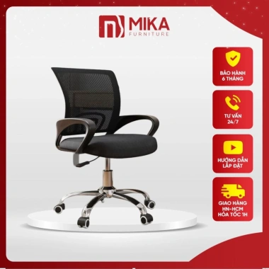 Ghế Xoay Văn Phòng Lưới Cao Cấp Giảm Đau Mỏi Cột Sống Học Tập & Làm 369.000₫