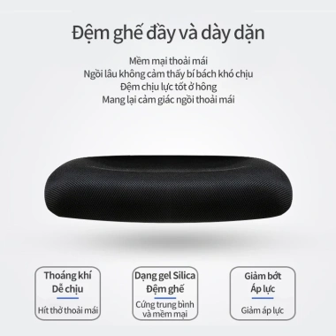 Ghế Xoay Văn Phòng Lưới Cao Cấp - Tựa Đầu, Nệm Lưng, Xoay 360 độ, Giá ưu đãi 369k 3 Ghế Xoay Văn Phòng Lưới Cao Cấp - Tựa Đầu, Nệm Lưng, Xoay 360 độ, Giá ưu đãi 369k 3