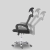 Ghế Xoay Văn Phòng Lưới Cao Cấp - Tựa Đầu, Nệm Lưng, Xoay 360 độ, Giá ưu đãi 369k 8