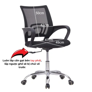 Ghế xoay văn phòng Xfurniture C010 nhập khẩu - Giá chỉ 312.500₫, tiết kiệm 22% 2