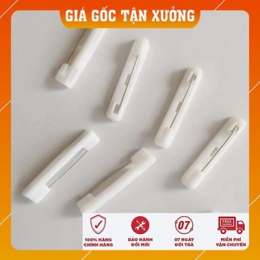 Ghim Cài Thẻ Tên Mica Băng Siêu Bền - Giá Chỉ 7.000đ Khuyến Mãi Đặc Biệt