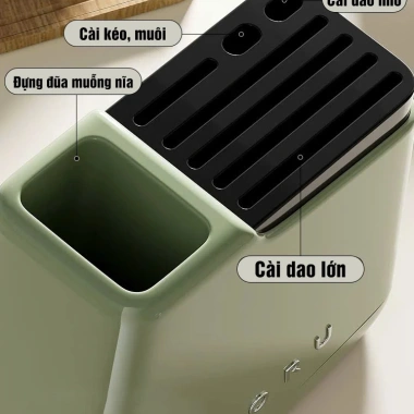 Giá cài dao kéo 2 trong 1 UFORU UF533 – Đựng đũa muỗng đa năng, tiện lợi cho nhà bếp