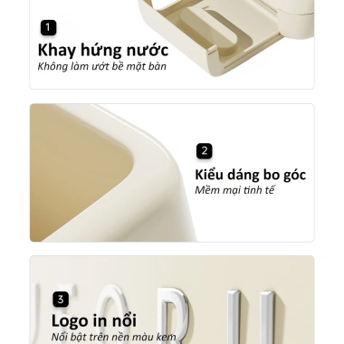 Giá cài dao kéo 2 trong 1 UFORU UF533 – Đựng đũa muỗng đa năng, tiện lợi cho nhà bếp