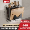Giá cài dao kéo cao cấp ERMO - Kệ để dao chống gỉ trọn đời, dán tường cao cấp kèm keo dán - 220.000 VND 10