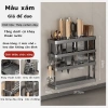 Giá Cài Dao Treo Tường Đa Năng Inox Không Gỉ MonoHome - Đựng Đũa Thớt Vung Nồi 10
