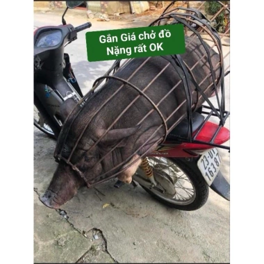 Giá chở hàng BAGA thiết kế nhỏ gọn, chịu tải 100kg, giá ưu đãi 235.000đ