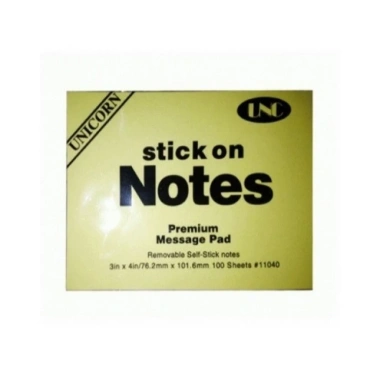 Giá cực sốc 3 xấp 300 tờ Giấy Note 3x4 inch vàng có keo dính - Chỉ 23.000₫ 4