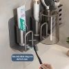 Giá Để Bàn Chải Đánh Răng Điện Guanchuang Đa Chức Năng Nhôm Không Khoan - 115k 6