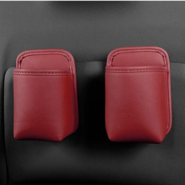 Giá Để Cốc Kiêm Móc Treo Đồ Sau Ghế Ô Tô Da Cao Cấp 2in1 Đa Năng Siêu Chắc 6