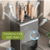 Giá để dao AKICHI thép carbon chống gỉ, hộp cài dao kéo để bàn, treo tường keo không cần khoan 219.000₫ 6