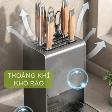 Giá để dao AKICHI thép carbon chống gỉ, hộp cài dao kéo để bàn, treo tường keo không cần khoan 219.000₫ 6 Giá để dao AKICHI thép carbon chống gỉ, hộp cài dao kéo để bàn, treo tường keo không cần khoan 219.000₫ 6