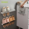 Giá để dép treo tường Ecoco gấp gọn, phù hợp phòng tắm, giá 58.000₫ 2