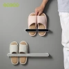 Giá để dép treo tường Ecoco gấp gọn, phù hợp phòng tắm, giá 58.000₫ 6