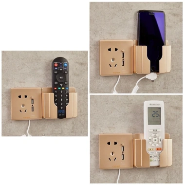 Giá Để Điện Thoại Dán Tường - Khay Đỡ Sạc & Đựng Remote 88.245 Chỉ 8.159 VND 4