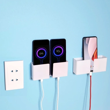 Giá đế điện thoại HOMEK – Kệ treo tường, kế dính, hỗ trợ remote, chỉ 22.000đ