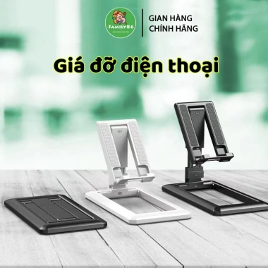 Giá để điện thoại iPhone Android kim loại cao cấp, kệ đỡ gấp gọn 12.650₫