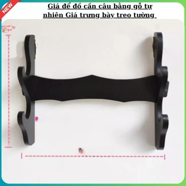 Giá để đồ cần câu gỗ tự nhiên treo tường và trưng bày, giá chỉ 110.000đ 8 Giá để đồ cần câu gỗ tự nhiên treo tường và trưng bày, giá chỉ 110.000đ 8