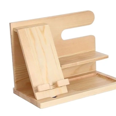 Giá để đồ CONOPERY đa chức năng gỗ bền, giá đỡ điện thoại và ví cho văn phòng, giảm 20%