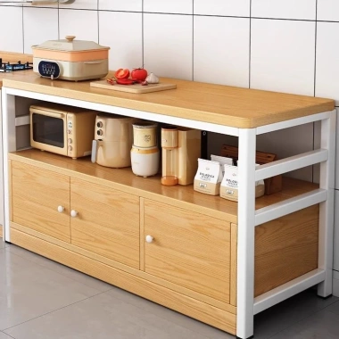 Giá để đồ đa chức năng cho bếp, tủ, bàn cắt, lưu trữ lò vi sóng - Nhiều tầng, tủ bên hẹp, giảm 21%
