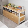 Giá để đồ đa chức năng cho bếp, tủ, bàn cắt, lưu trữ lò vi sóng - Nhiều tầng, tủ bên hẹp, giảm 21% 3