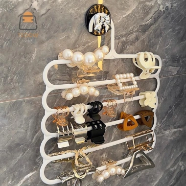 Giá để đồ móng vuốt tóc treo tường - Móc treo kẹp tóc đa chức năng, sức chứa lớn, chỉ 35.970₫ 2