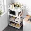 Giá để đồ nhà bếp đứng sàn đa tầng – Đa chức năng cho nồi, lò vi sóng, gia vị, chỉ 486.027 VND 7