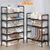 Giá Để Giày Dép PAMPER Thép Đa Tầng Gấp Gọn - Tùy Chỉnh, Giá Ưu Đãi 89.000₫