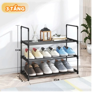 Giá Để Giày Dép PAMPER Thép Đa Tầng Gấp Gọn - Tùy Chỉnh, Giá Ưu Đãi 89.000₫ 7