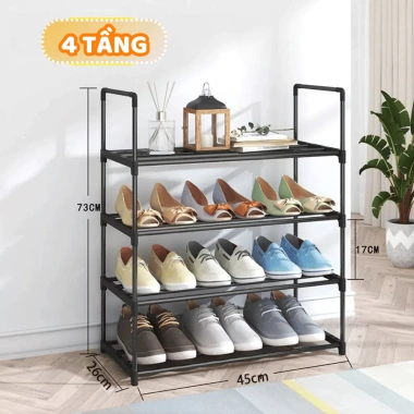 Giá Để Giày Dép PAMPER Thép Đa Tầng Gấp Gọn - Tùy Chỉnh, Giá Ưu Đãi 89.000₫ 8