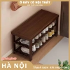 Giá để giày tre đa tầng gỗ - Chống bụi, chống mọt, đa năng, kệ decor, giá 269k