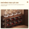 Giá để giày tre đa tầng gỗ - Chống bụi, chống mọt, đa năng, kệ decor, giá 269k 9