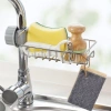 Giá để giẻ rửa bát inox 304 sáng bóng không gỉ - Dụng cụ bếp đa năng, chỉ 36.000 VND 2