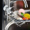 Giá để giẻ rửa bát inox 304 sáng bóng không gỉ - Dụng cụ bếp đa năng, chỉ 36.000 VND 3