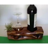 Giá Để Rượu Vang Gỗ Tự Nhiên Handmade - Khúc Gỗ Decor Sang Trọng, Trang Trí Bàn Ăn, Quán Café, Quà Tặng - Giá 99.000đ 3